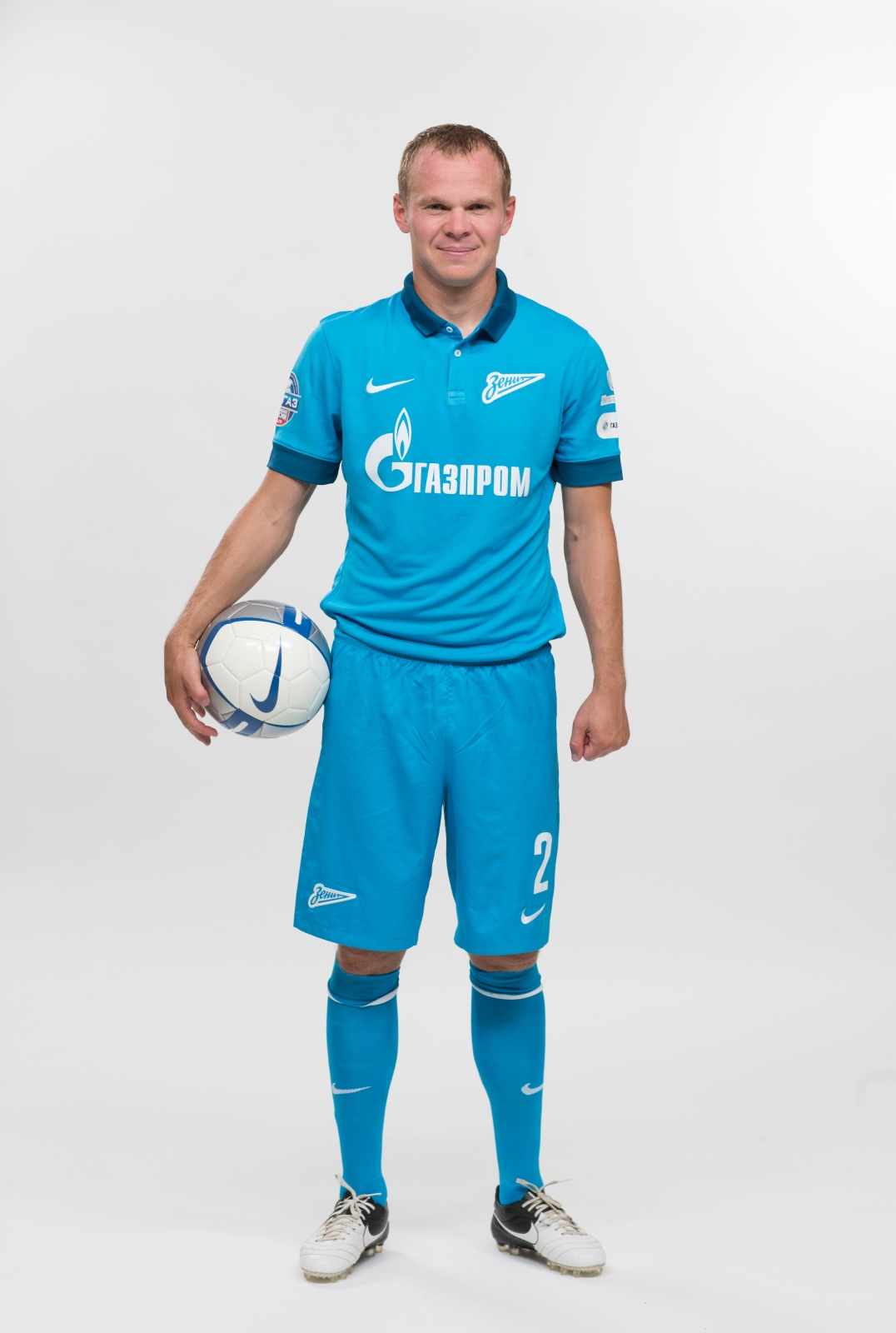 Фотосессия футболистов и тренеров основного состава ФК «Зенит» сезона 2014/2015