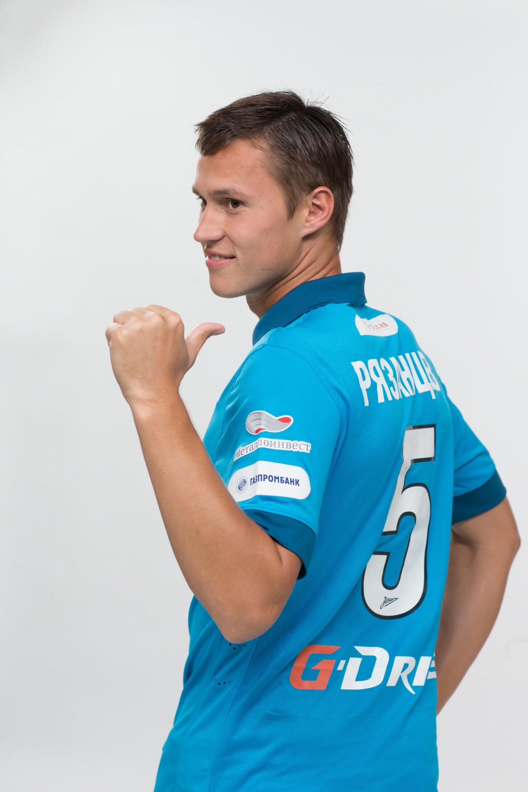 Фотосессия футболистов и тренеров основного состава ФК «Зенит» сезона 2014/2015