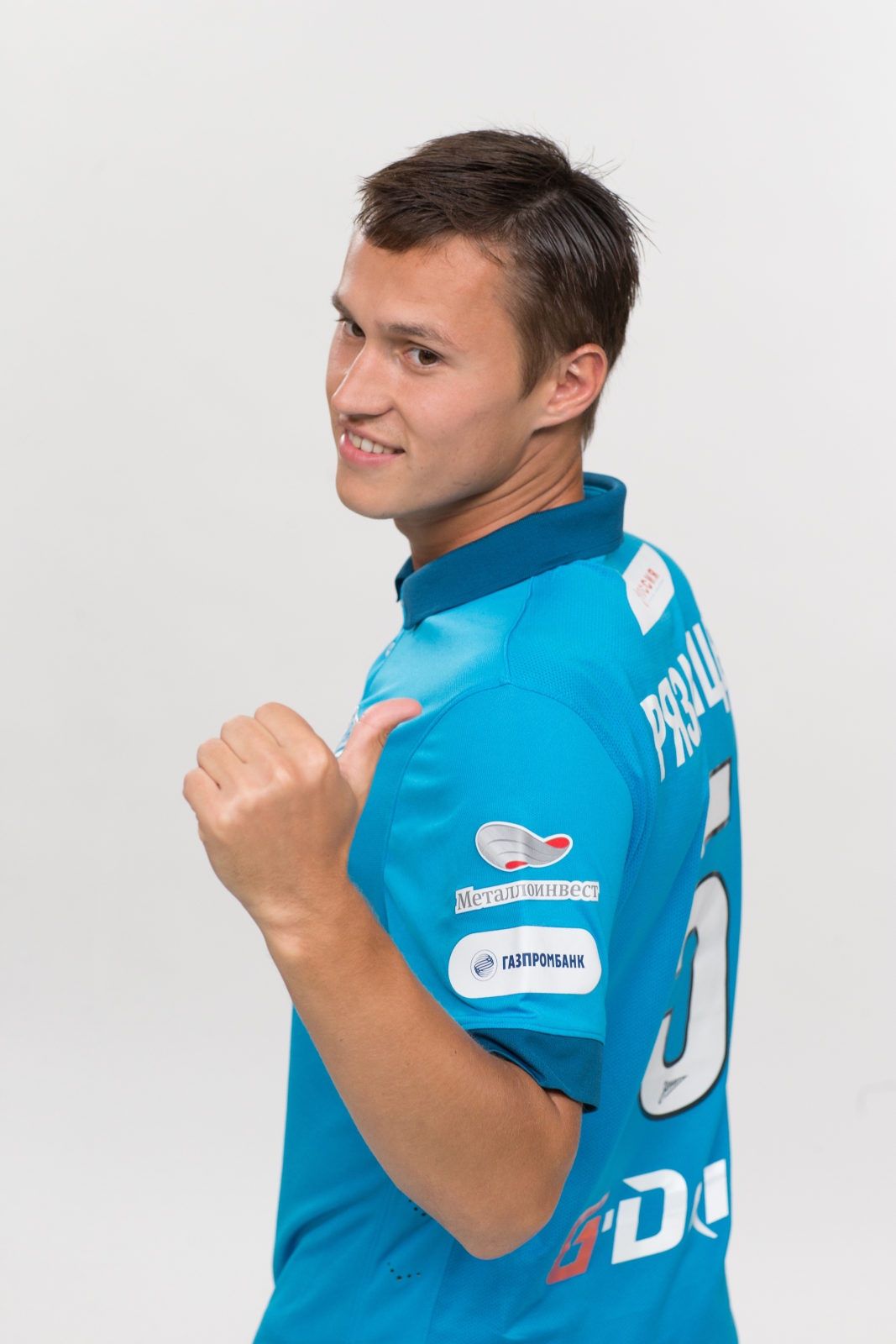 Фотосессия футболистов и тренеров основного состава ФК «Зенит» сезона 2014/2015