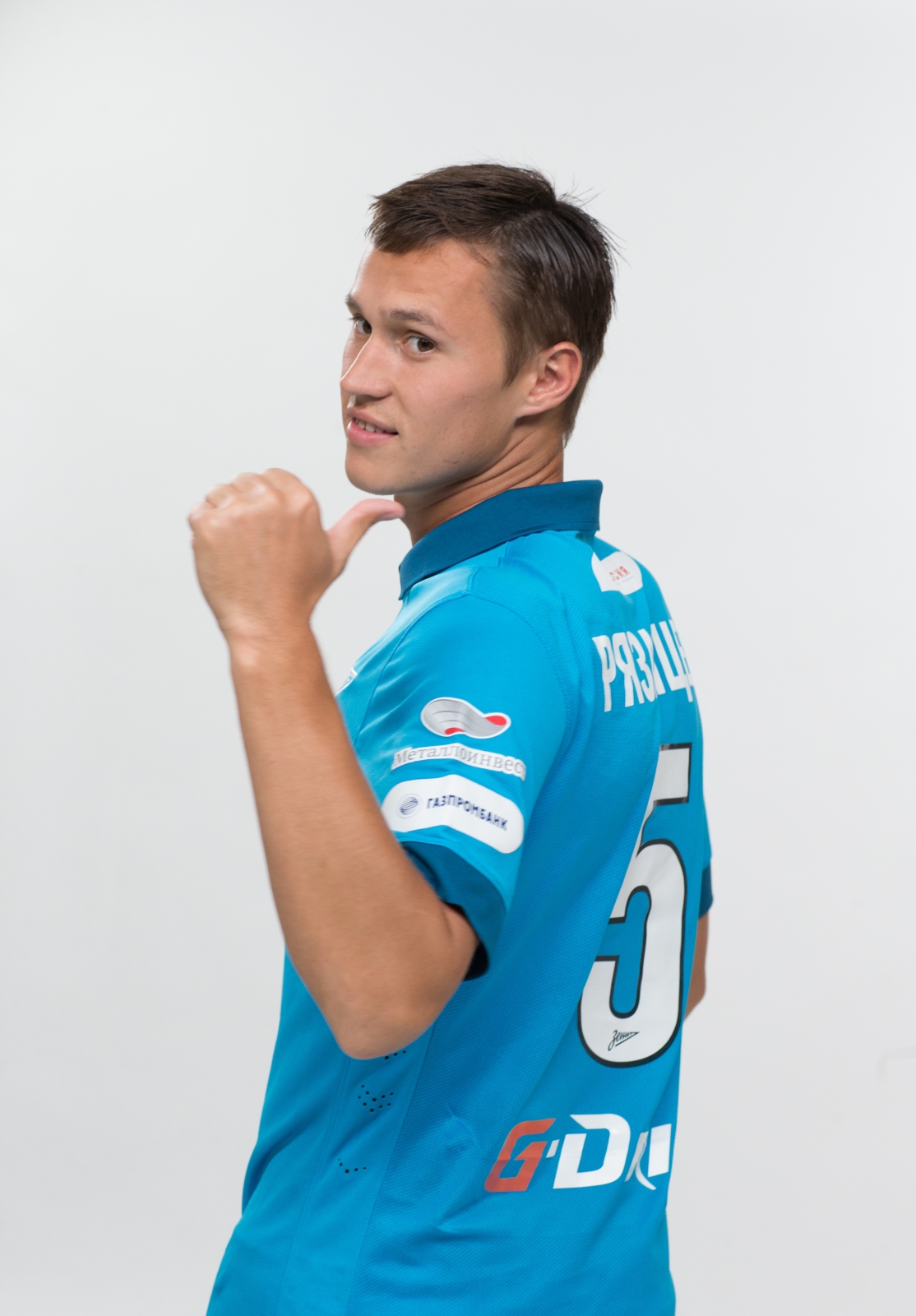 Фотосессия футболистов и тренеров основного состава ФК «Зенит» сезона 2014/2015