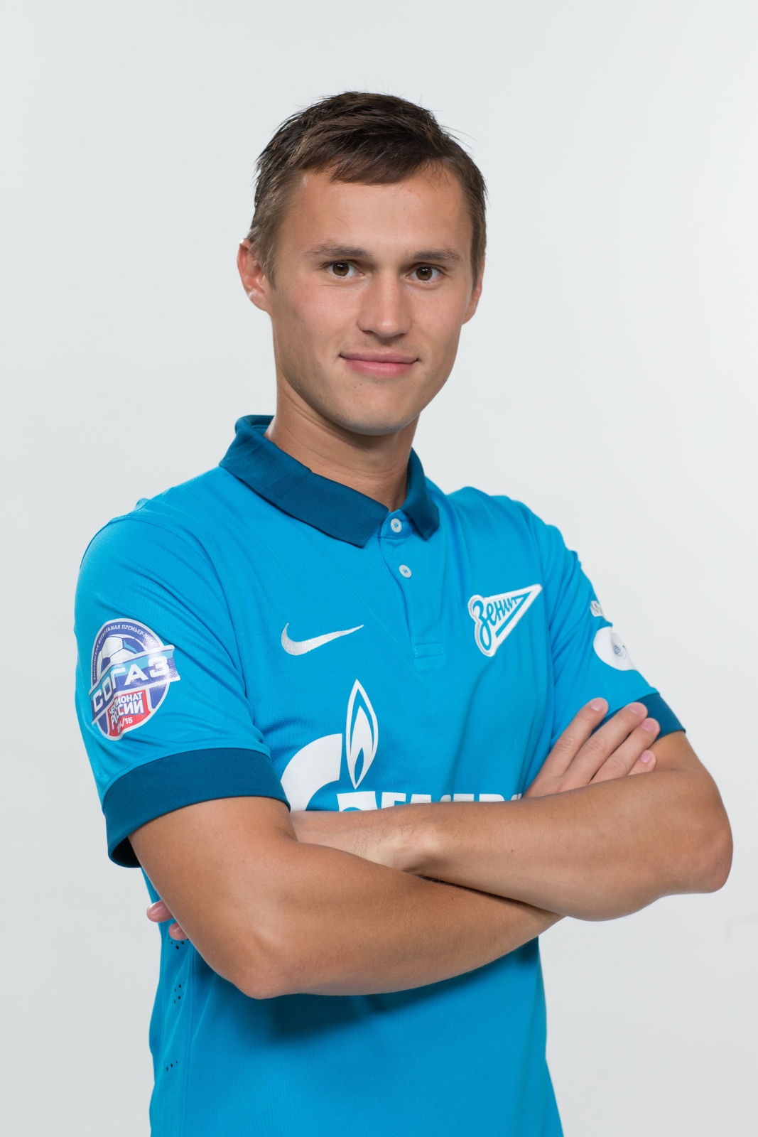 Фотосессия футболистов и тренеров основного состава ФК «Зенит» сезона 2014/2015