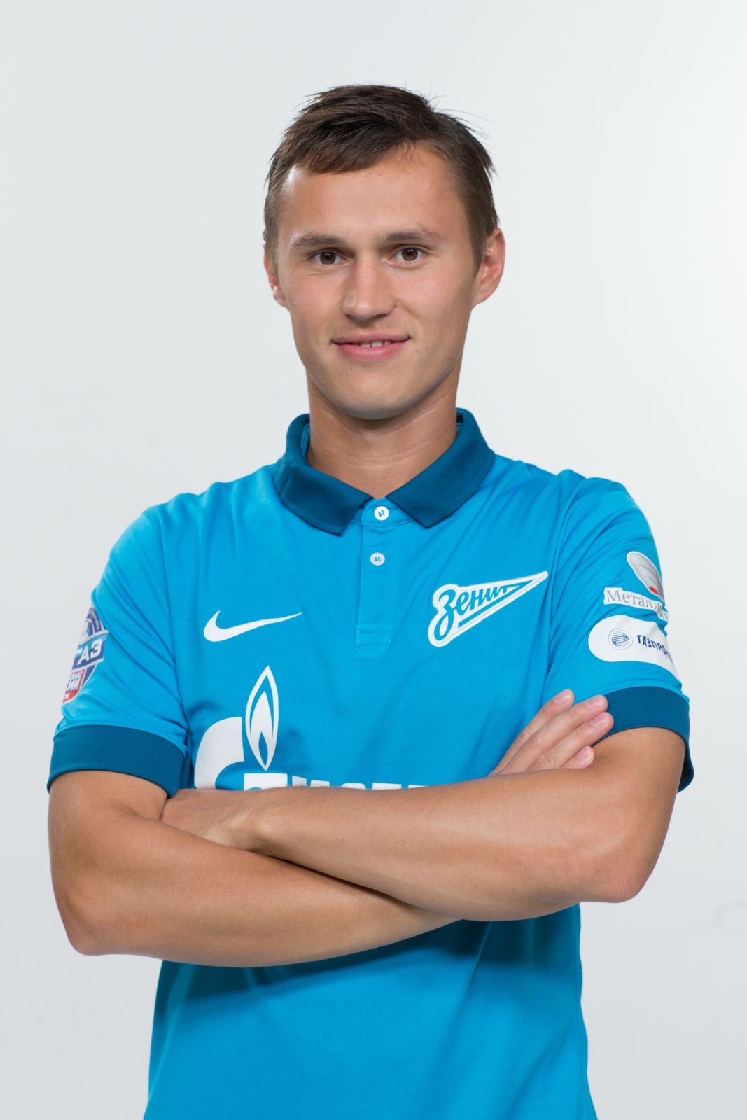 Фотосессия футболистов и тренеров основного состава ФК «Зенит» сезона 2014/2015