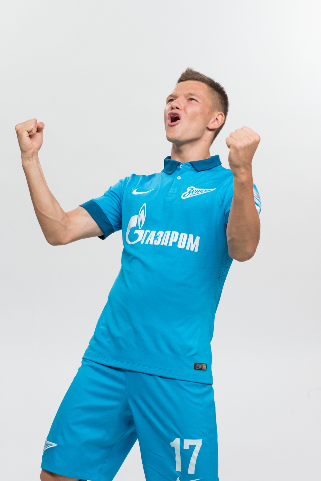 Фотосессия футболистов и тренеров основного состава ФК «Зенит» сезона 2014/2015