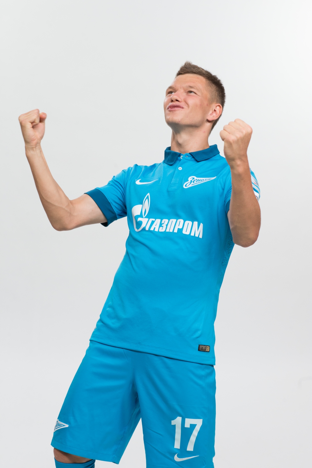 Фотосессия футболистов и тренеров основного состава ФК «Зенит» сезона 2014/2015