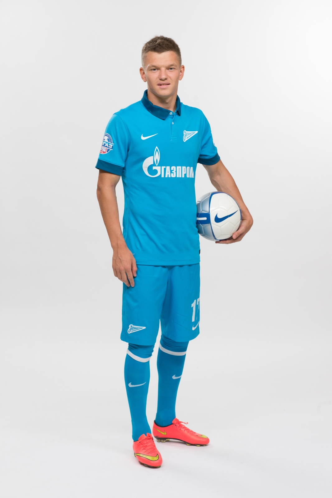 Фотосессия футболистов и тренеров основного состава ФК «Зенит» сезона 2014/2015