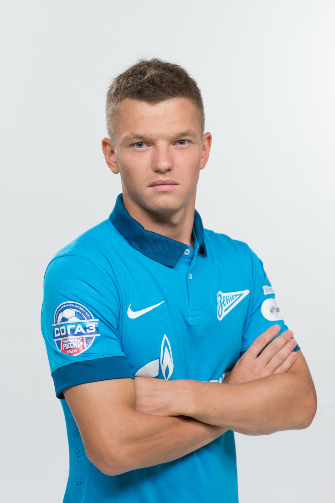 Фотосессия футболистов и тренеров основного состава ФК «Зенит» сезона 2014/2015