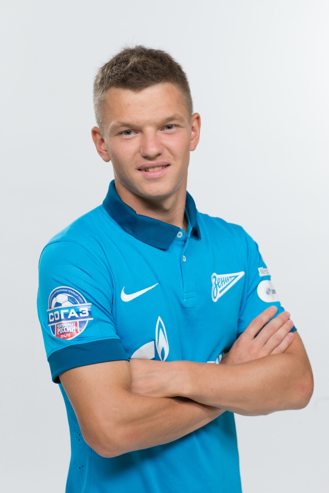 Фотосессия футболистов и тренеров основного состава ФК «Зенит» сезона 2014/2015