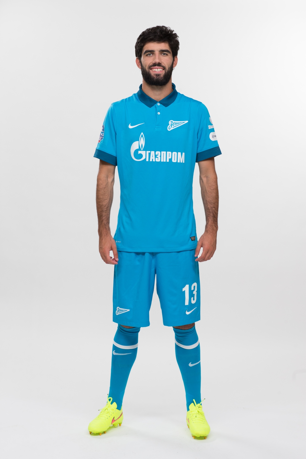 Фотосессия футболистов и тренеров основного состава ФК «Зенит» сезона 2014/2015