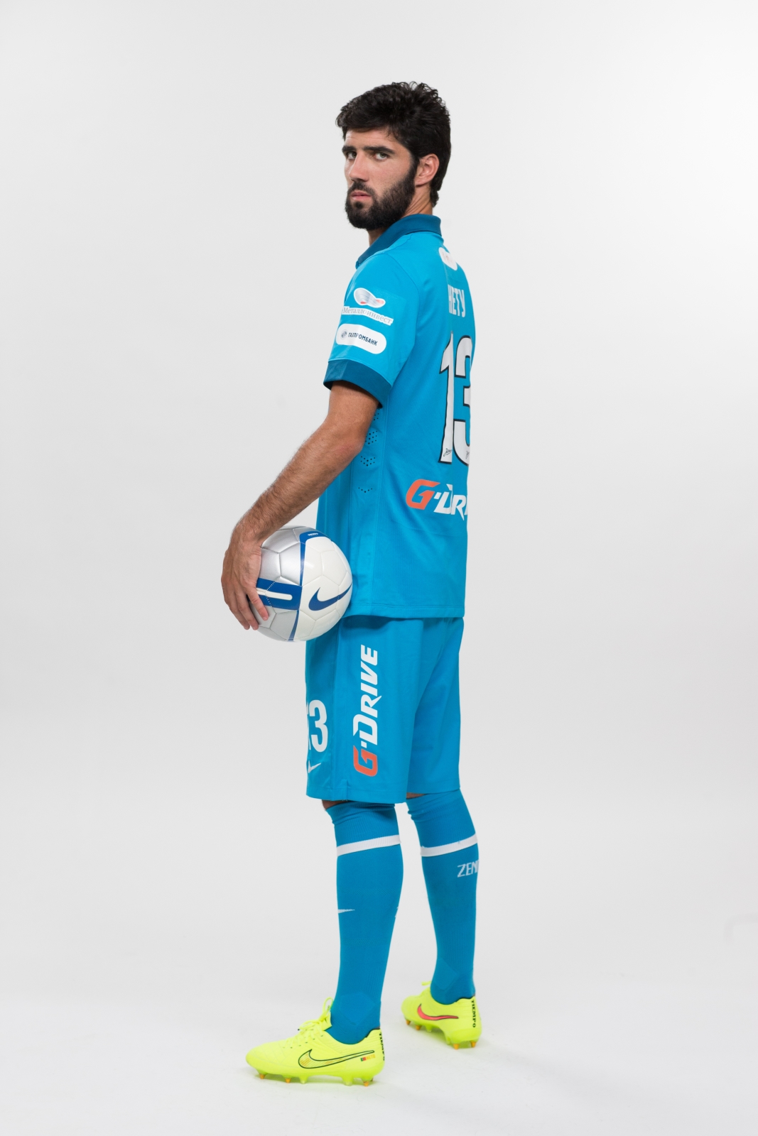 Фотосессия футболистов и тренеров основного состава ФК «Зенит» сезона 2014/2015