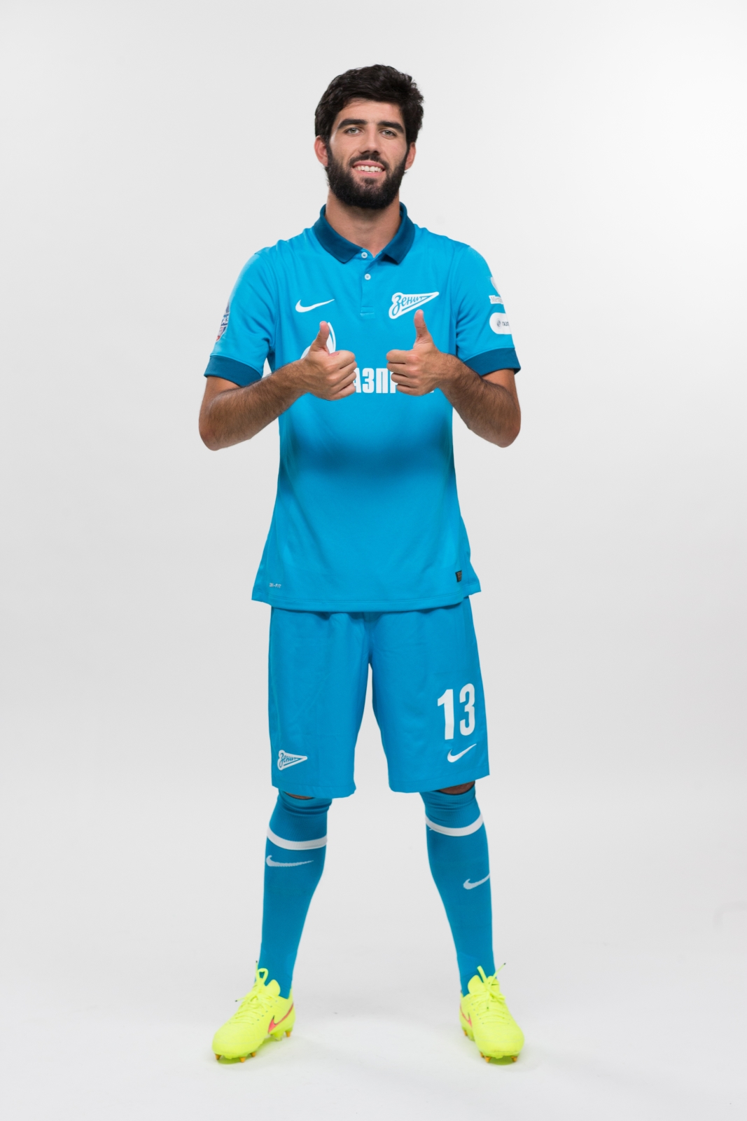 Фотосессия футболистов и тренеров основного состава ФК «Зенит» сезона 2014/2015