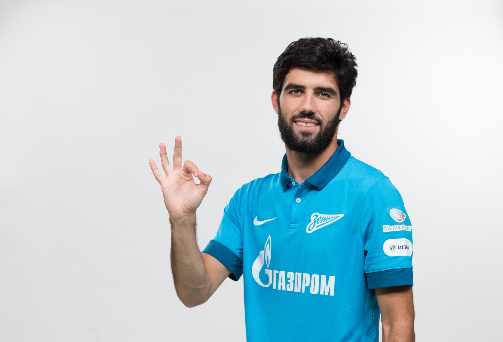 Фотосессия футболистов и тренеров основного состава ФК «Зенит» сезона 2014/2015