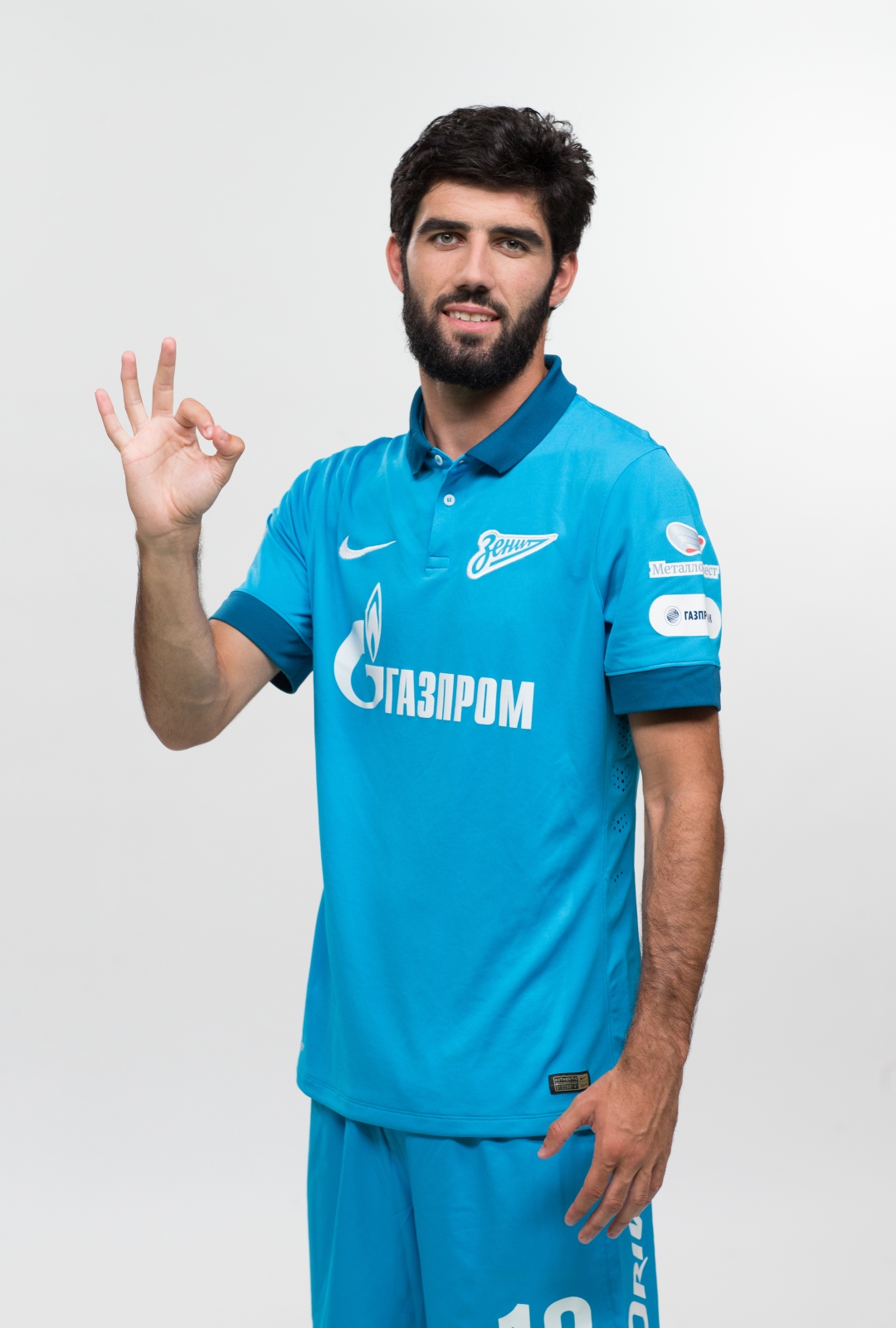 Фотосессия футболистов и тренеров основного состава ФК «Зенит» сезона 2014/2015