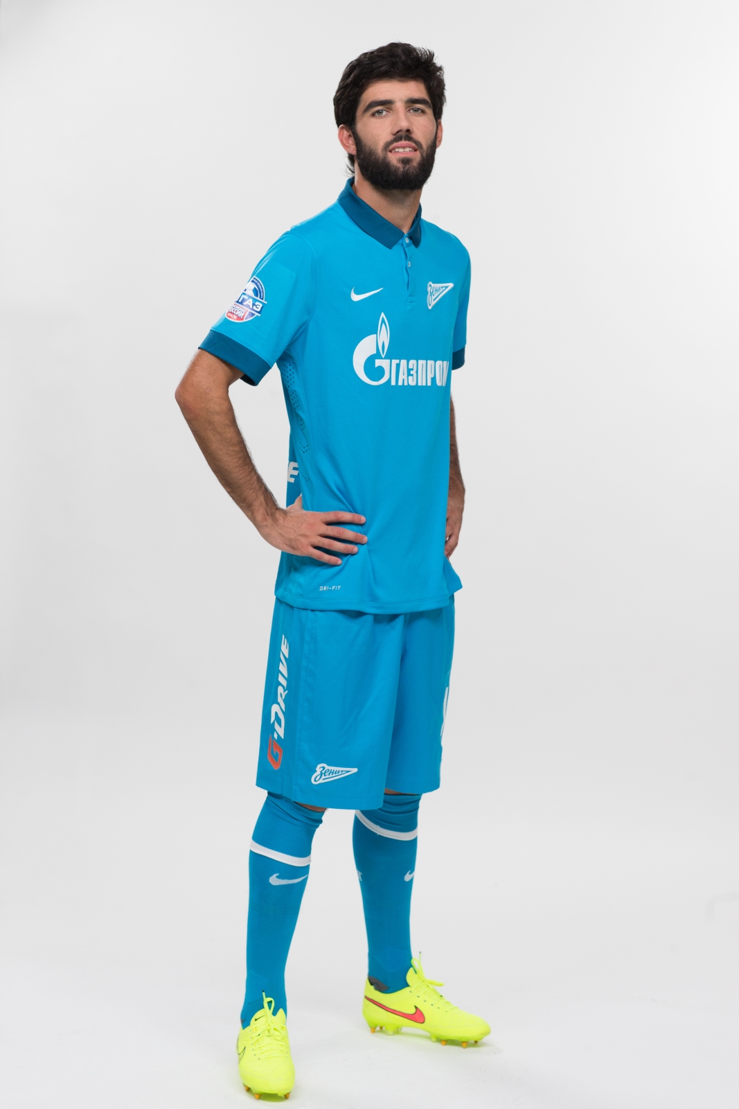 Фотосессия футболистов и тренеров основного состава ФК «Зенит» сезона 2014/2015