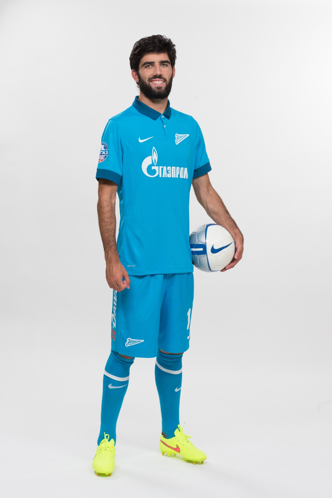 Фотосессия футболистов и тренеров основного состава ФК «Зенит» сезона 2014/2015