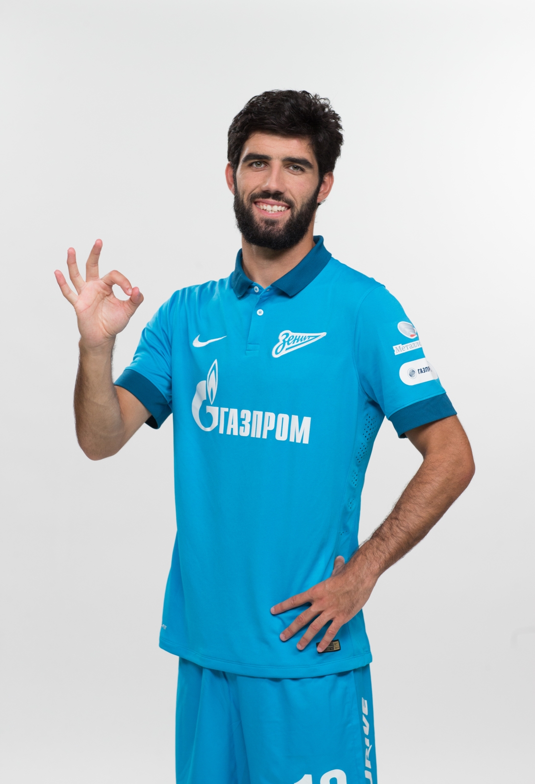 Фотосессия футболистов и тренеров основного состава ФК «Зенит» сезона 2014/2015