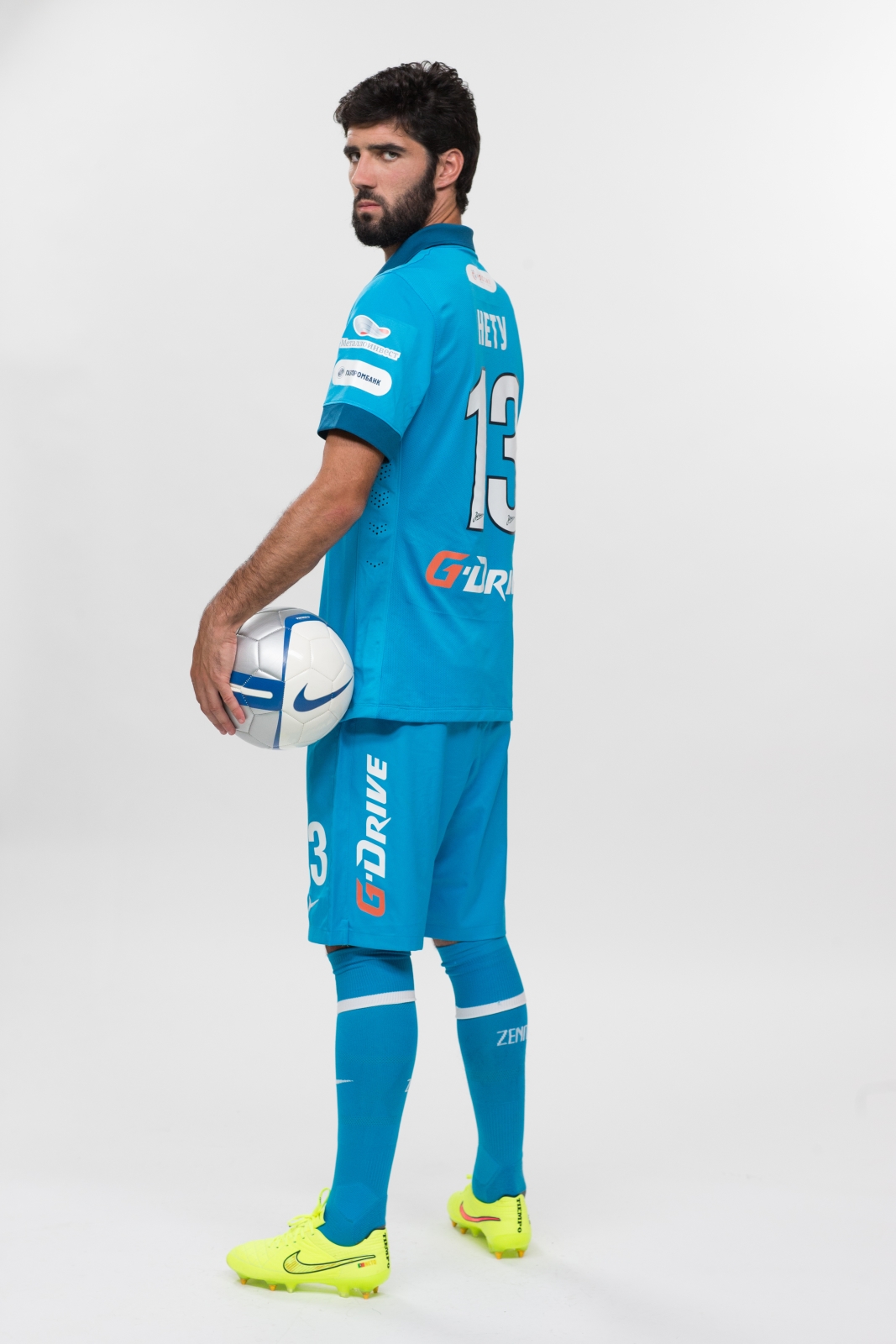 Фотосессия футболистов и тренеров основного состава ФК «Зенит» сезона 2014/2015