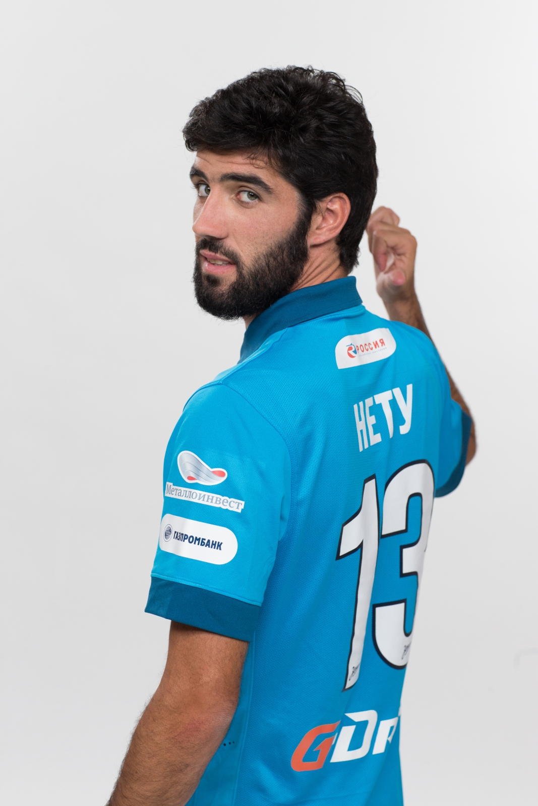 Фотосессия футболистов и тренеров основного состава ФК «Зенит» сезона 2014/2015