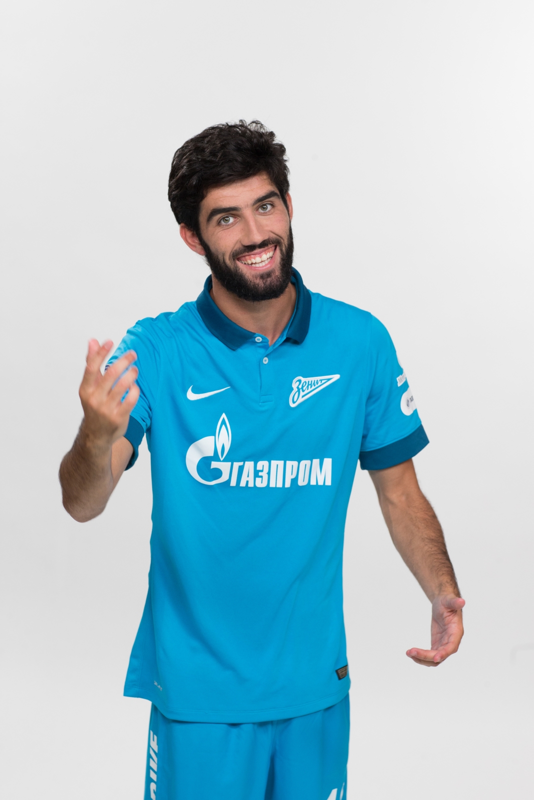 Фотосессия футболистов и тренеров основного состава ФК «Зенит» сезона 2014/2015