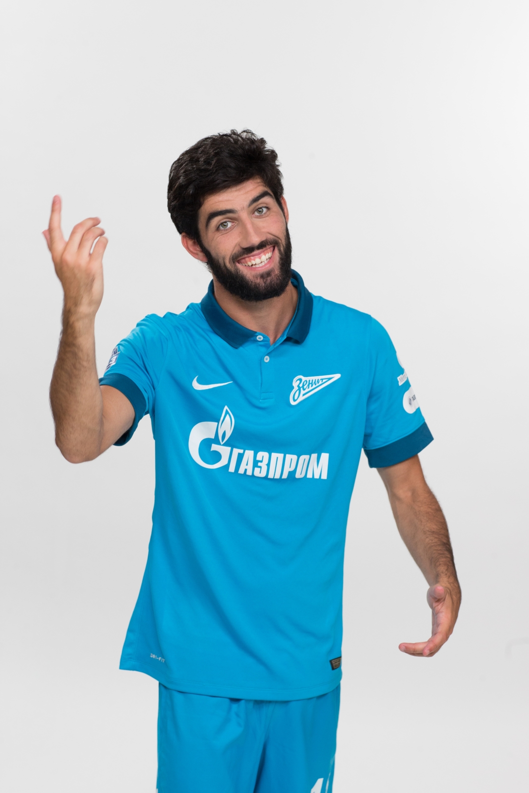 Фотосессия футболистов и тренеров основного состава ФК «Зенит» сезона 2014/2015