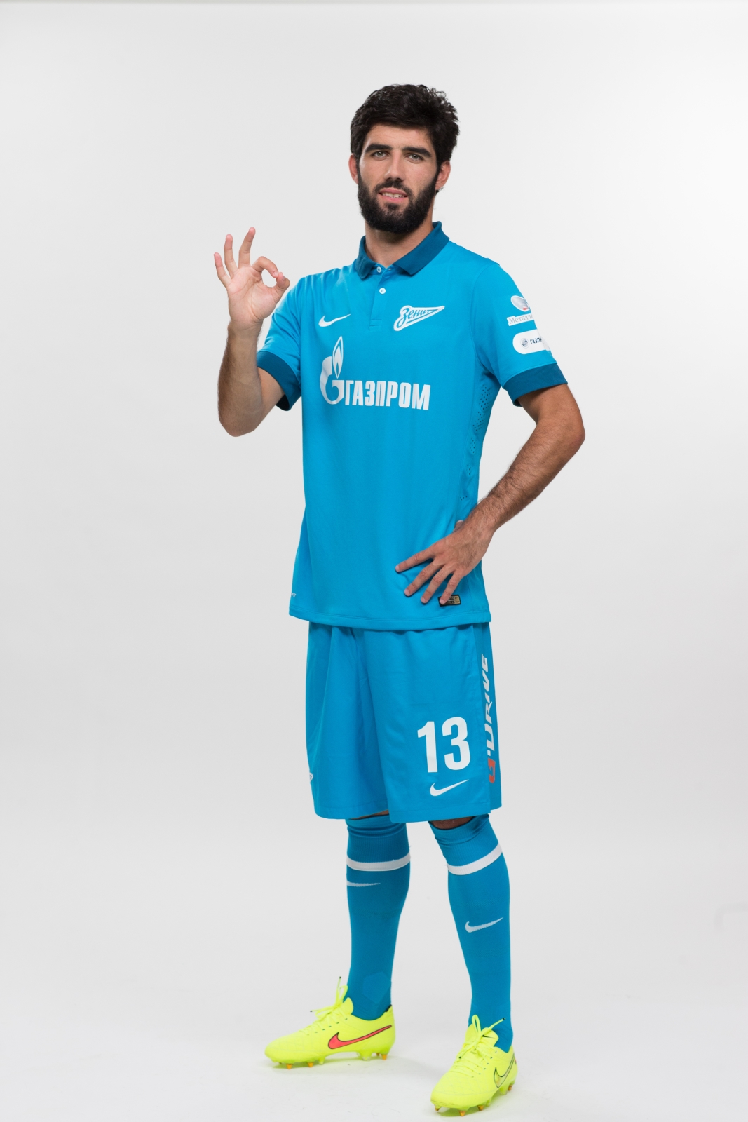 Фотосессия футболистов и тренеров основного состава ФК «Зенит» сезона 2014/2015