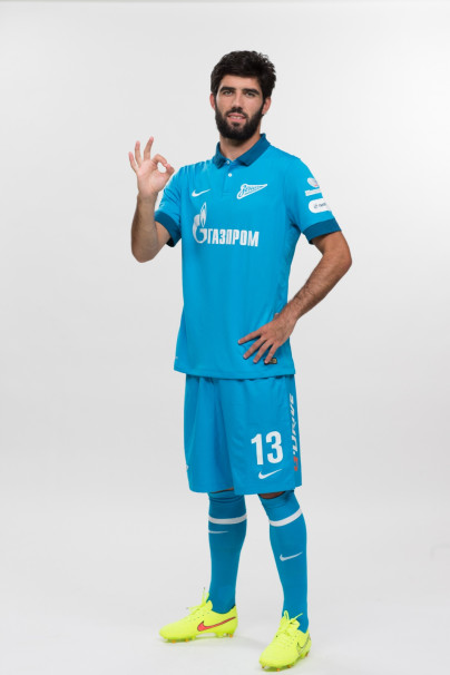 Фотосессия футболистов и тренеров основного состава ФК «Зенит» сезона 2014/2015