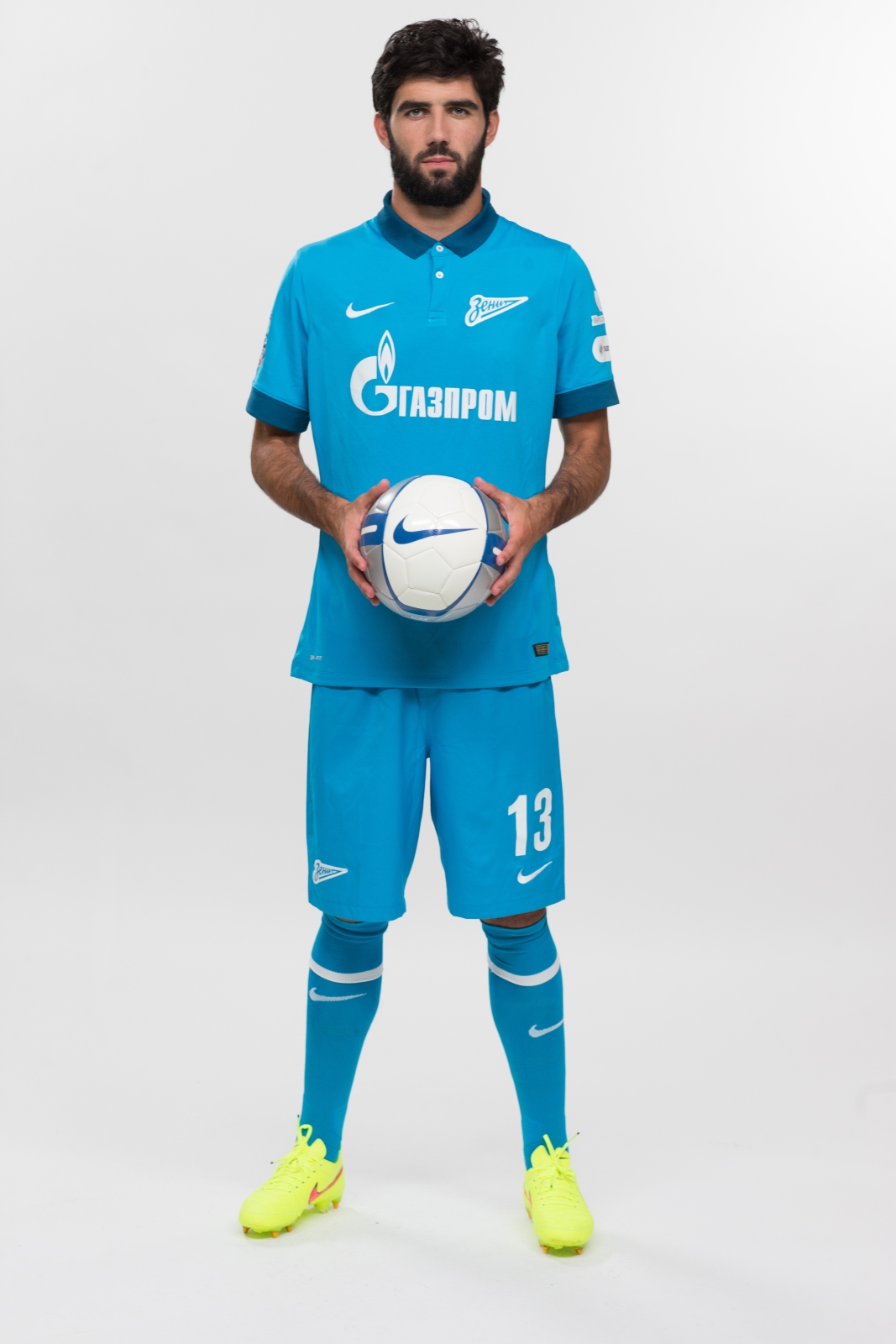 Фотосессия футболистов и тренеров основного состава ФК «Зенит» сезона 2014/2015