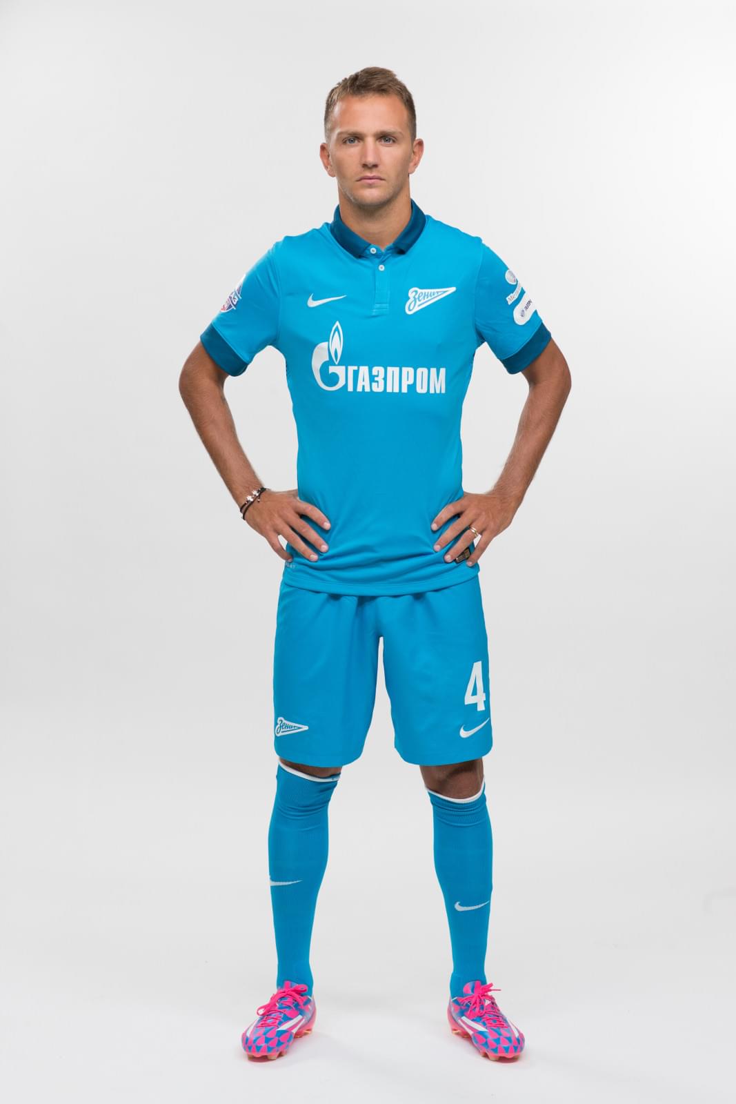 Фотосессия футболистов и тренеров основного состава ФК «Зенит» сезона 2014/2015