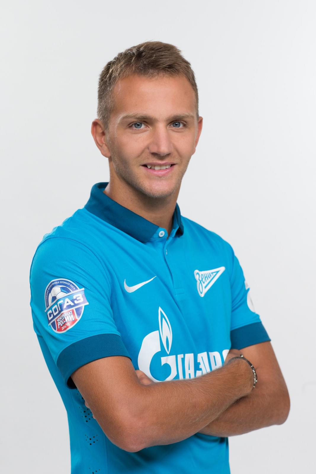 Фотосессия футболистов и тренеров основного состава ФК «Зенит» сезона 2014/2015