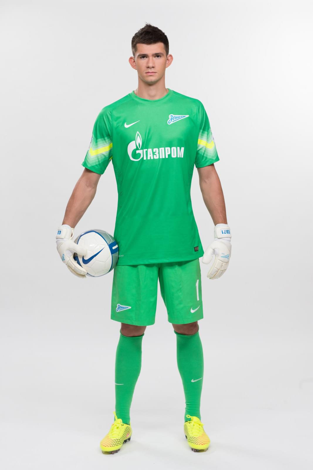 Фотосессия футболистов и тренеров основного состава ФК «Зенит» сезона 2014/2015