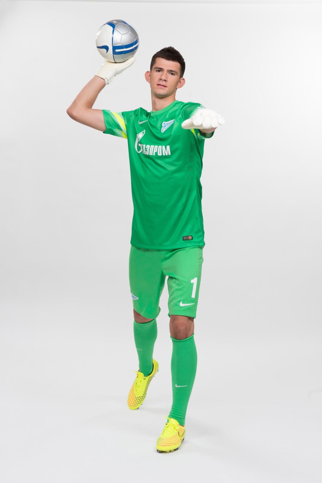 Фотосессия футболистов и тренеров основного состава ФК «Зенит» сезона 2014/2015