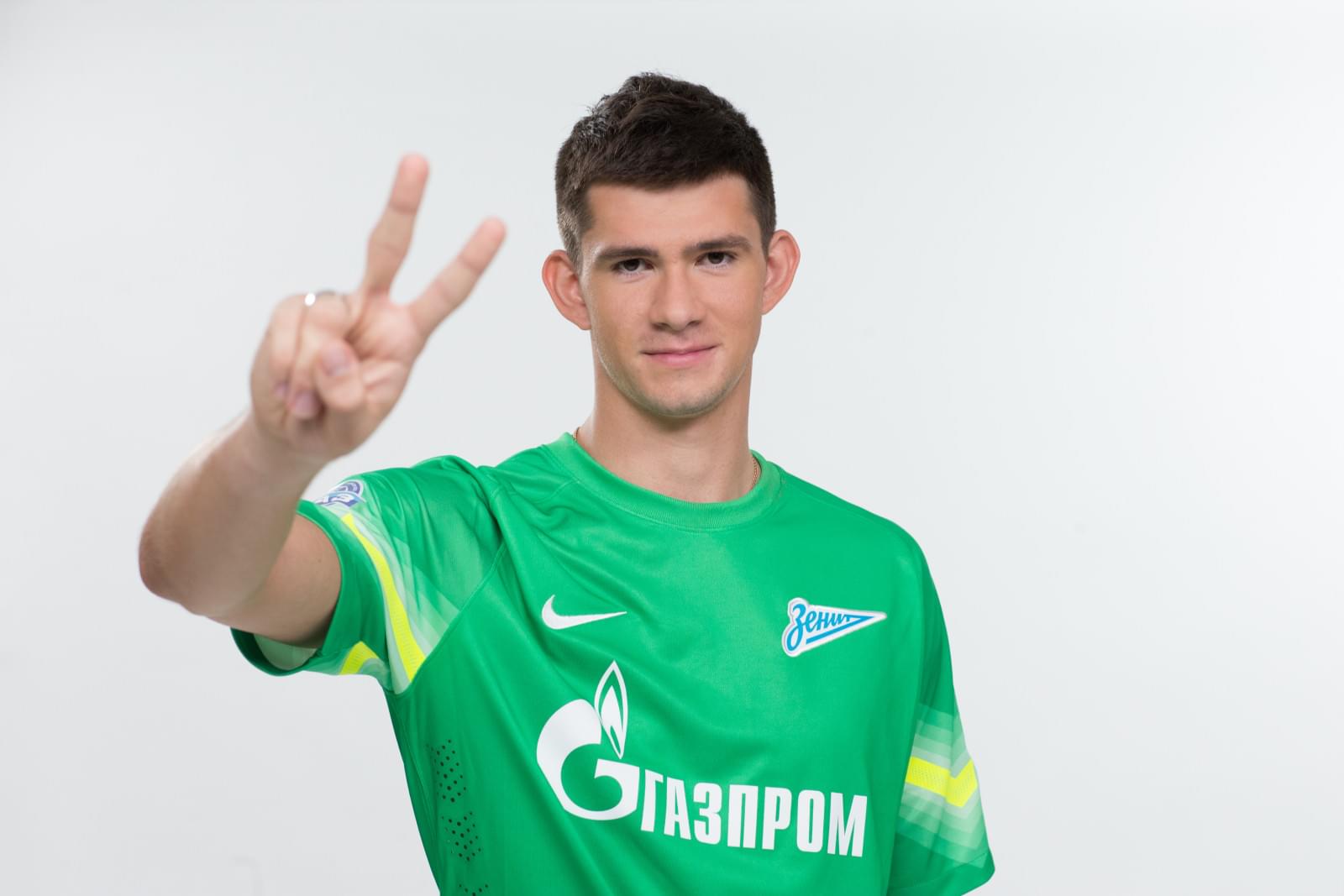 Фотосессия футболистов и тренеров основного состава ФК «Зенит» сезона 2014/2015