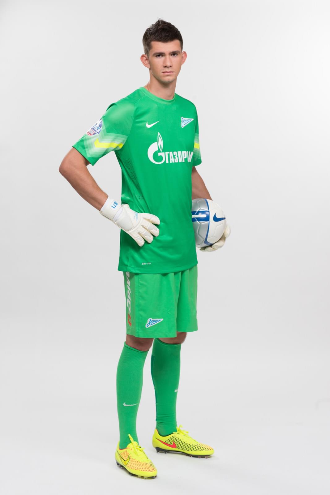 Фотосессия футболистов и тренеров основного состава ФК «Зенит» сезона 2014/2015