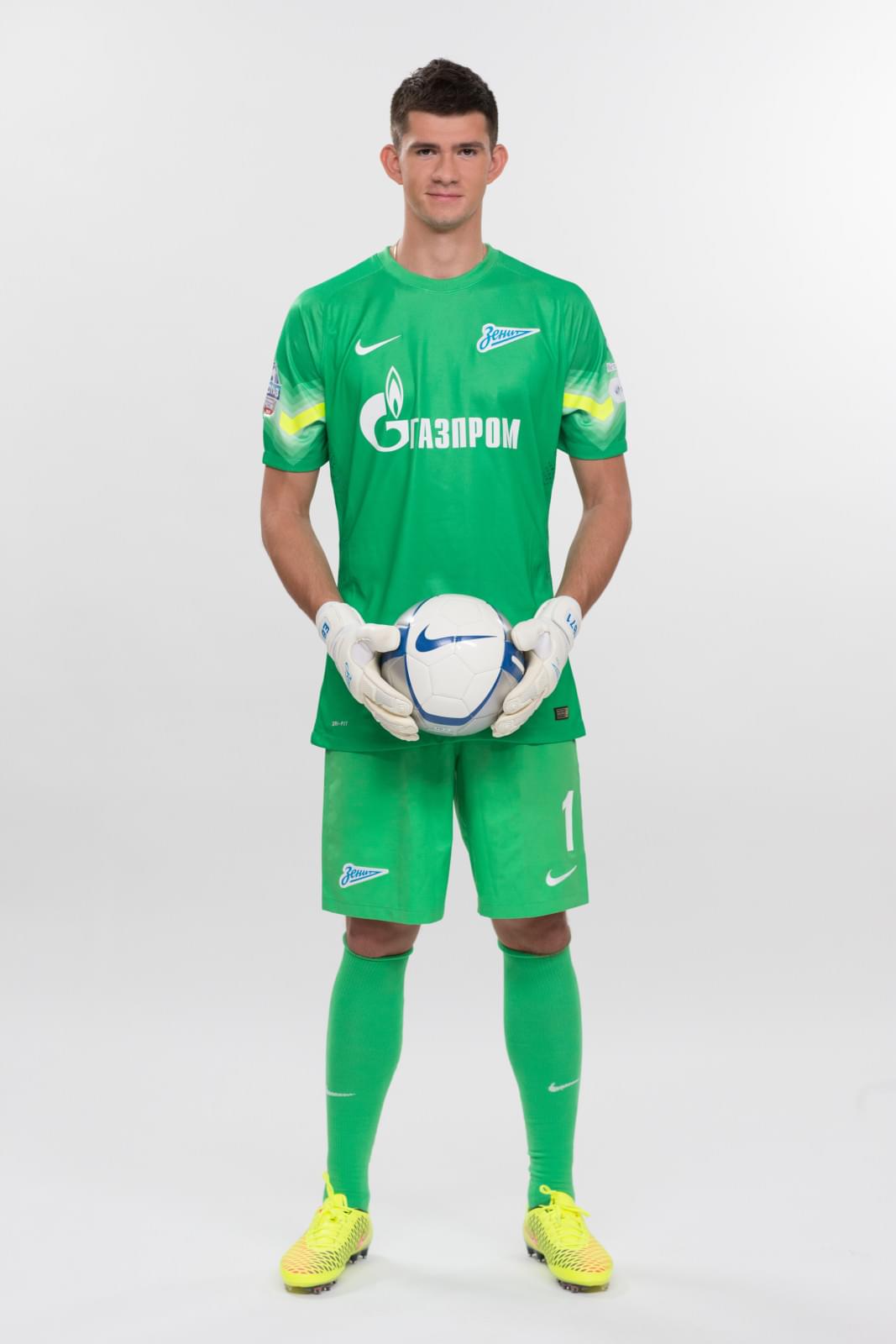 Фотосессия футболистов и тренеров основного состава ФК «Зенит» сезона 2014/2015