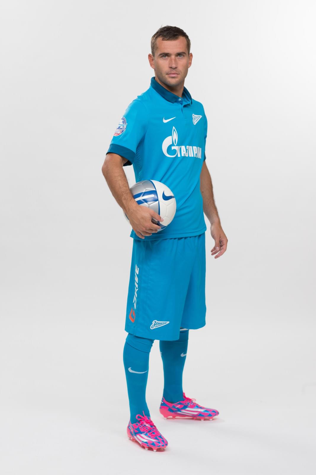 Фотосессия футболистов и тренеров основного состава ФК «Зенит» сезона 2014/2015