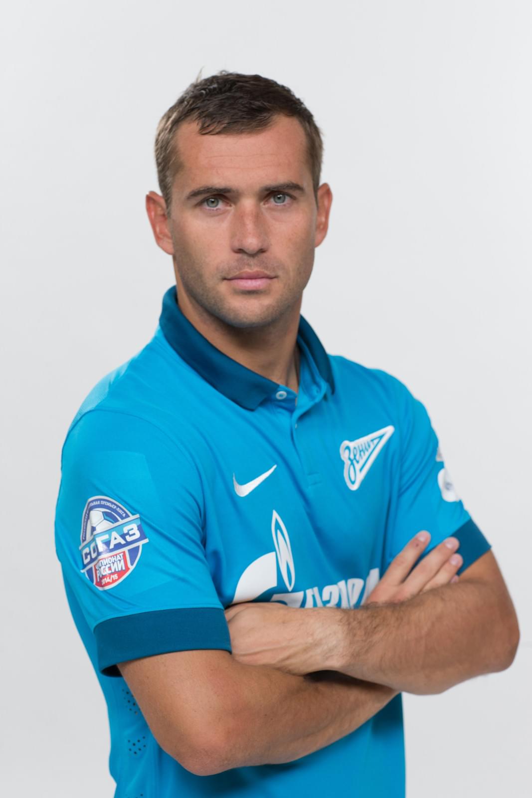 Фотосессия футболистов и тренеров основного состава ФК «Зенит» сезона 2014/2015