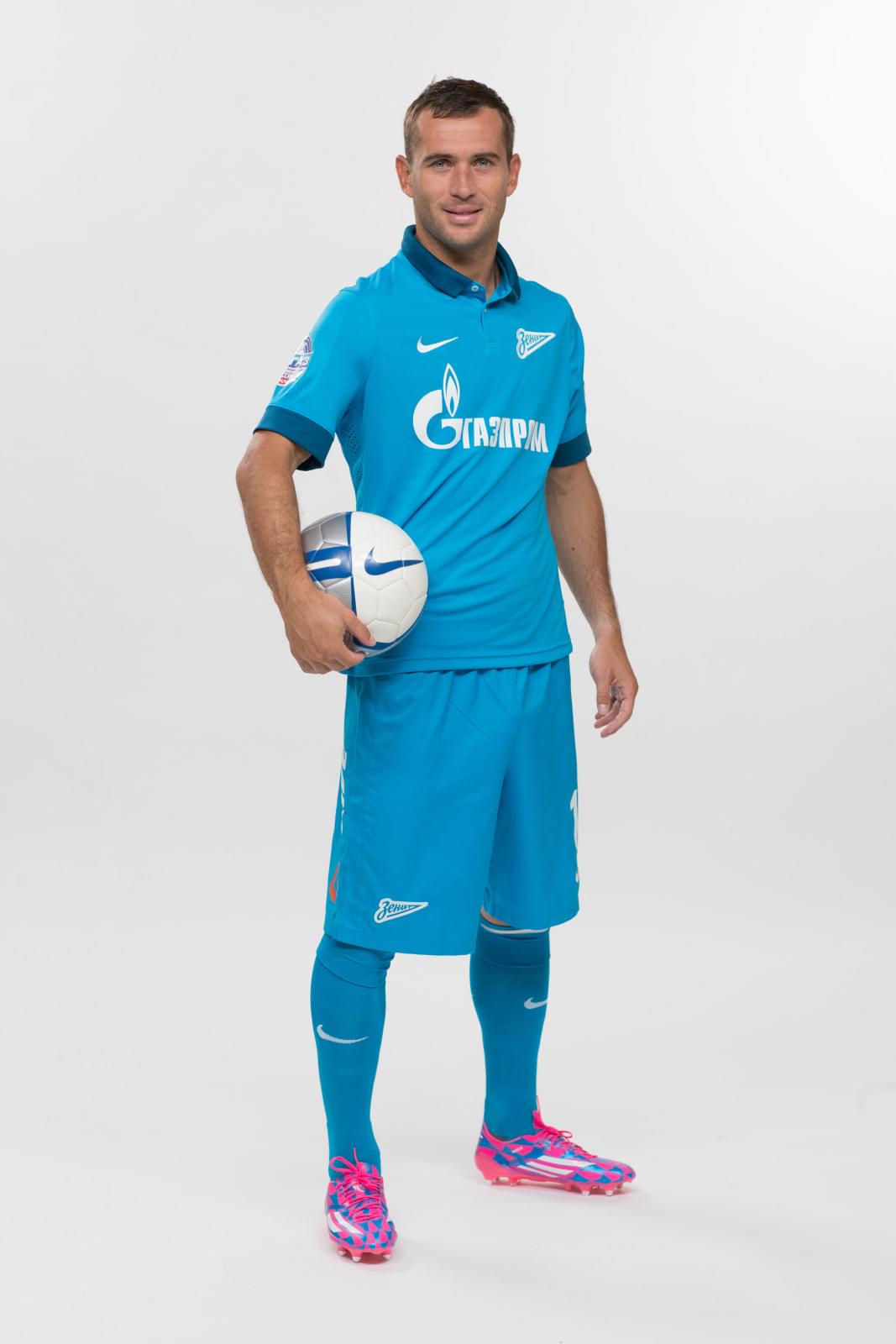 Фотосессия футболистов и тренеров основного состава ФК «Зенит» сезона 2014/2015