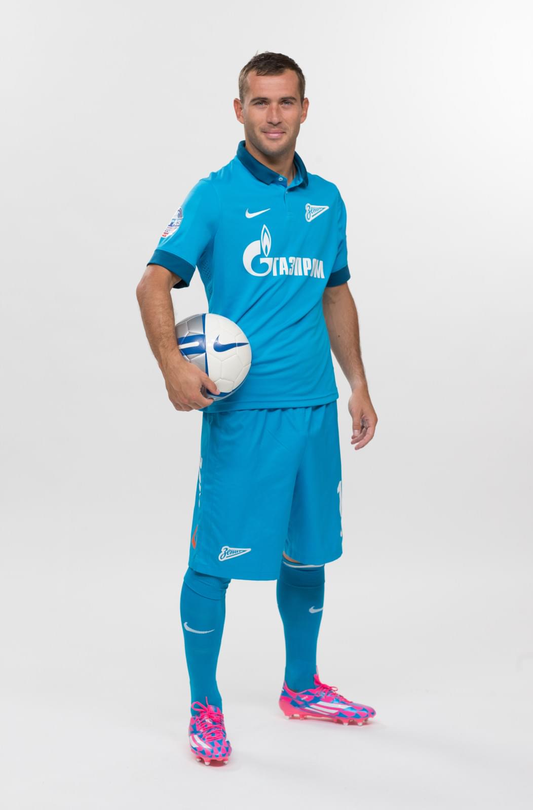 Фотосессия футболистов и тренеров основного состава ФК «Зенит» сезона 2014/2015