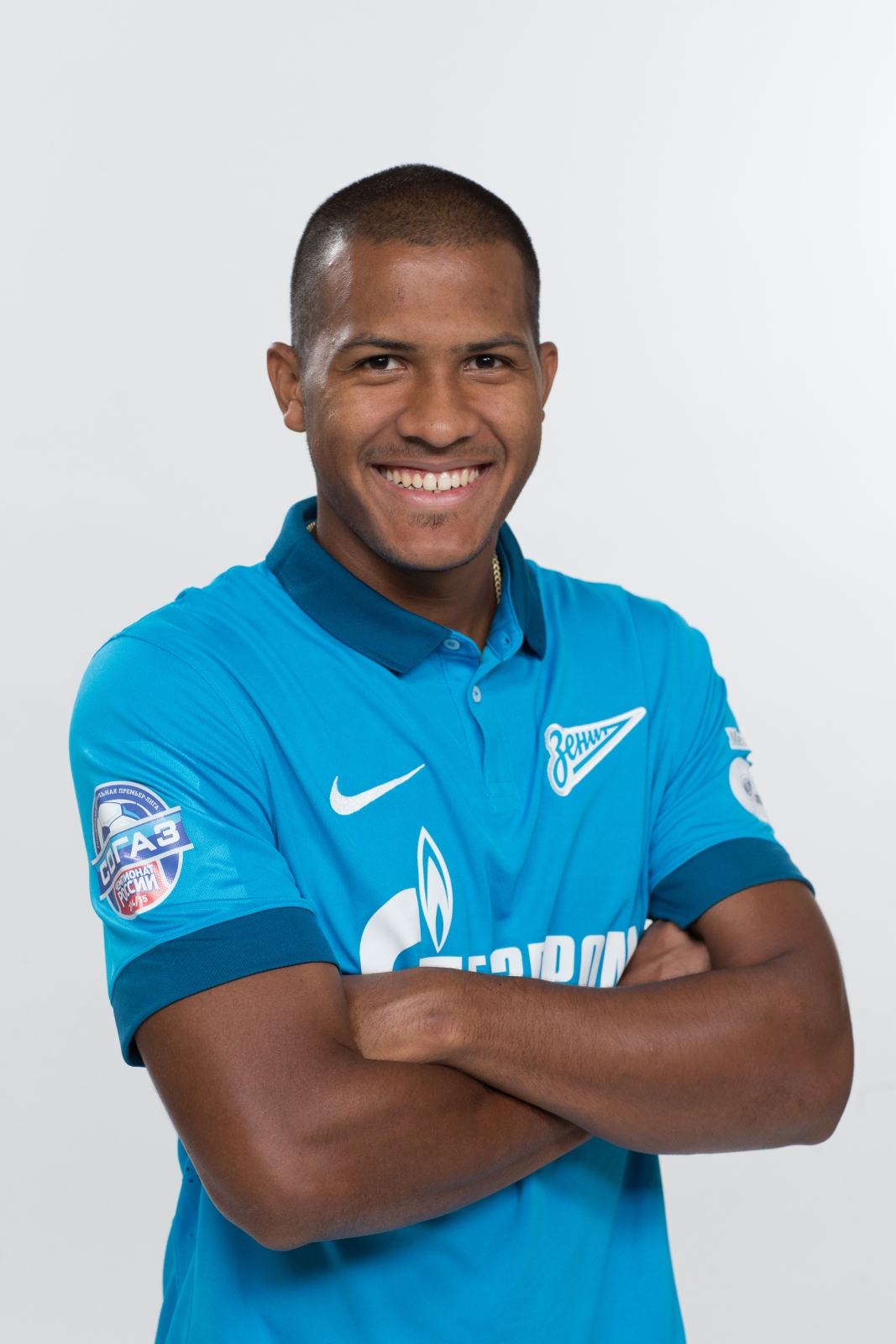 Фотосессия футболистов и тренеров основного состава ФК «Зенит» сезона 2014/2015