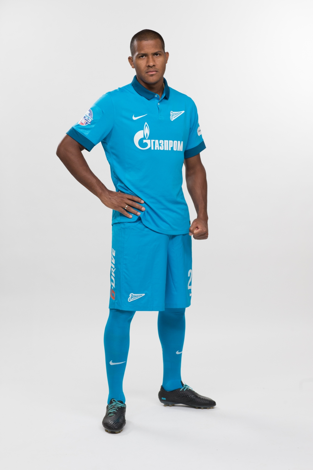 Фотосессия футболистов и тренеров основного состава ФК «Зенит» сезона 2014/2015