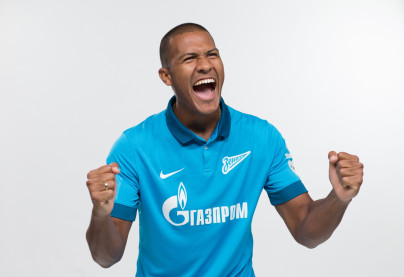 Фотосессия футболистов и тренеров основного состава ФК «Зенит» сезона 2014/2015