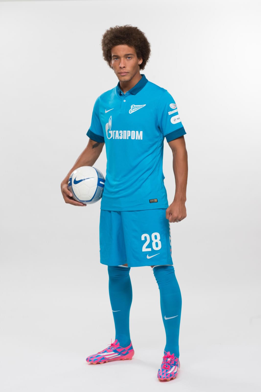 Фотосессия футболистов и тренеров основного состава ФК «Зенит» сезона 2014/2015