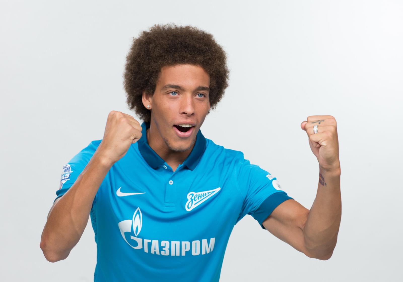 Фотосессия футболистов и тренеров основного состава ФК «Зенит» сезона 2014/2015