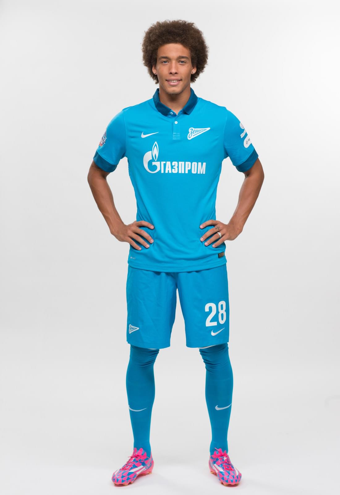 Фотосессия футболистов и тренеров основного состава ФК «Зенит» сезона 2014/2015