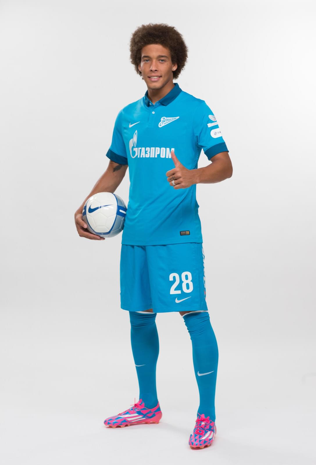 Фотосессия футболистов и тренеров основного состава ФК «Зенит» сезона 2014/2015