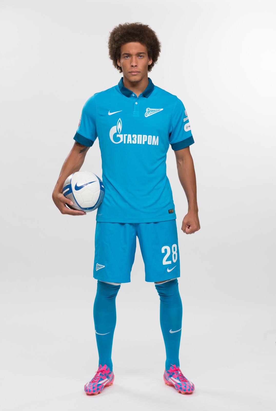 Фотосессия футболистов и тренеров основного состава ФК «Зенит» сезона 2014/2015