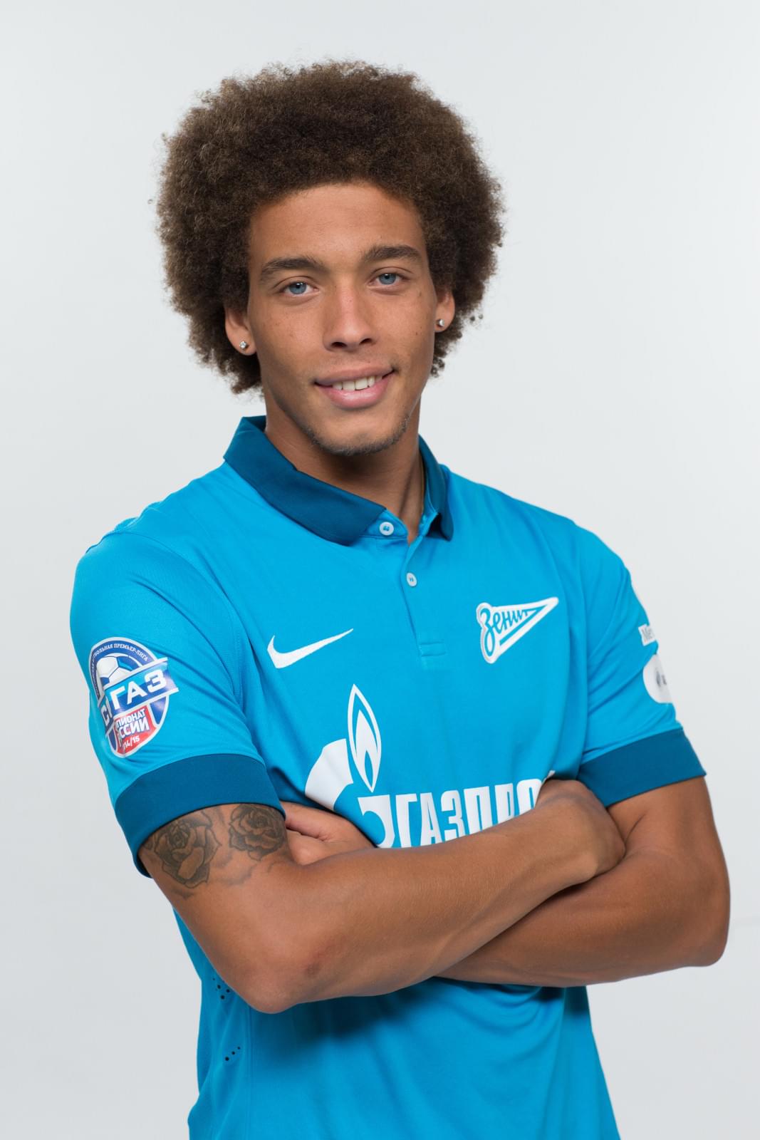 Фотосессия футболистов и тренеров основного состава ФК «Зенит» сезона 2014/2015