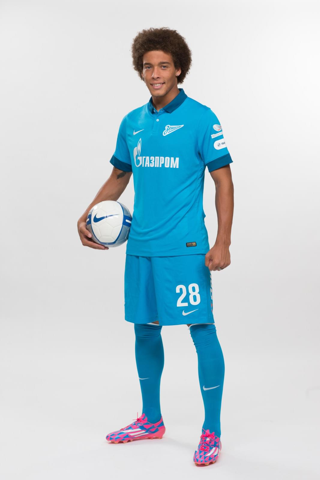 Фотосессия футболистов и тренеров основного состава ФК «Зенит» сезона 2014/2015