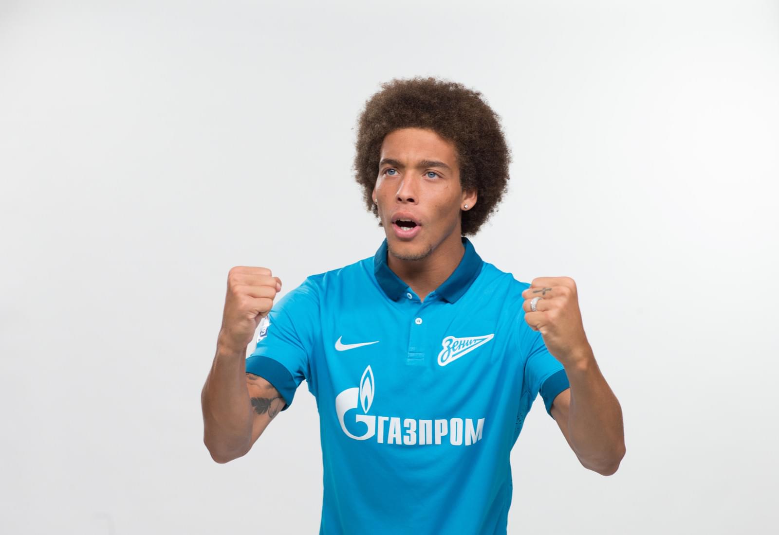 Фотосессия футболистов и тренеров основного состава ФК «Зенит» сезона 2014/2015