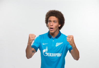 Фотосессия футболистов и тренеров основного состава ФК «Зенит» сезона 2014/2015