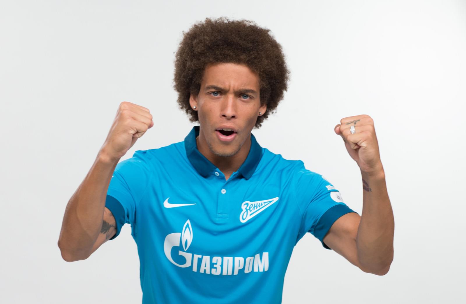 Фотосессия футболистов и тренеров основного состава ФК «Зенит» сезона 2014/2015